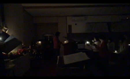 １２月２４日クリスマスイブ燭火礼拝