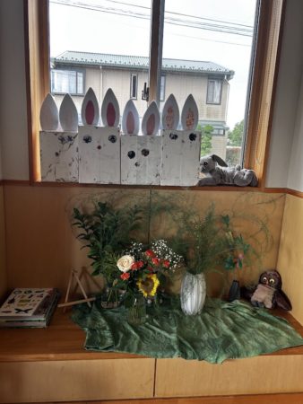 ７月１７日はなぐみのうさぎ